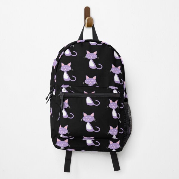 Item preview, Purple Cat Pattern designed and sold by Hairball-Pets.