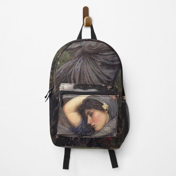 Aperçu de l'œuvre Woman in the wind vintage painting créée et vendue par Vintage Designs +.