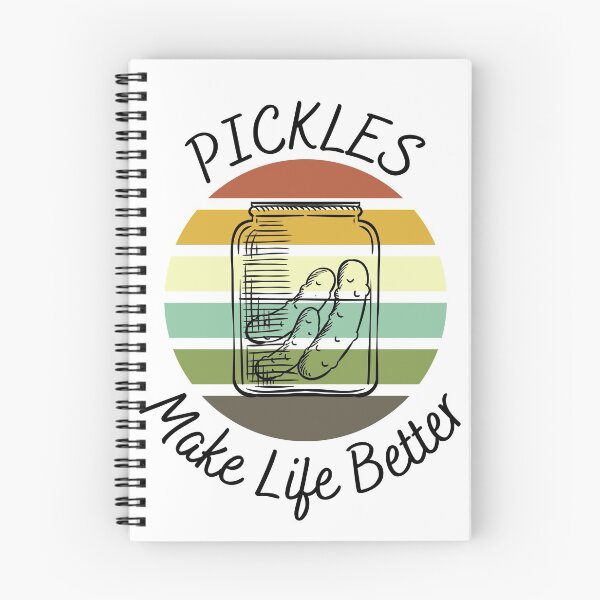 Item preview, Pickles Make Life Better Retro Sunset designed and sold by JDWCreations.