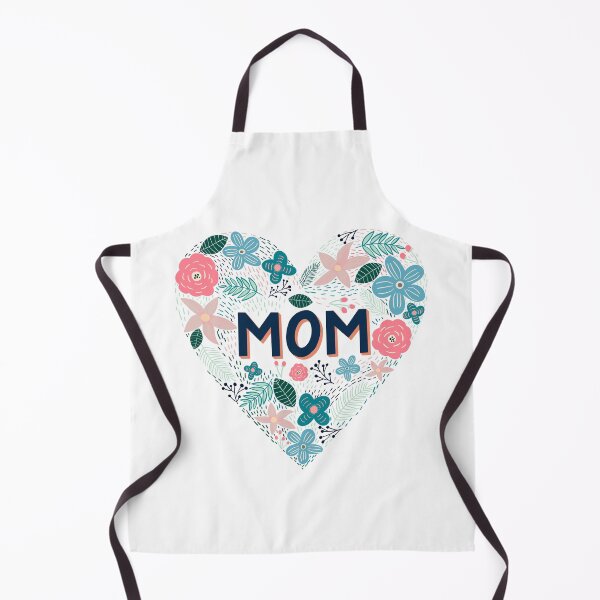 Item preview, 1 Mom in Floral Heart - Pastel Color designed and sold by Artsychoke.