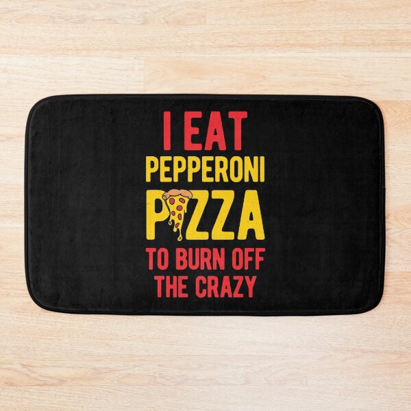 Item preview, Funny Pepperoni Pizza designed and sold by artworkbyrihen.
