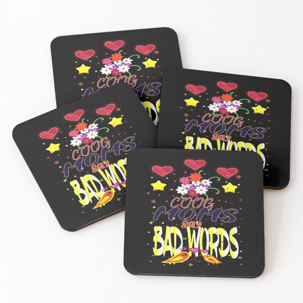 Item preview, Good Moms Say Bad Words Momlife Funny Mother's Day Heart Flower Bird. designed and sold by momoworlddesign.