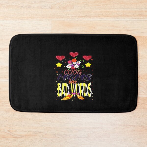 Item preview, Good Moms Say Bad Words Momlife Funny Mother's Day Heart Flower Bird. designed and sold by momoworlddesign.
