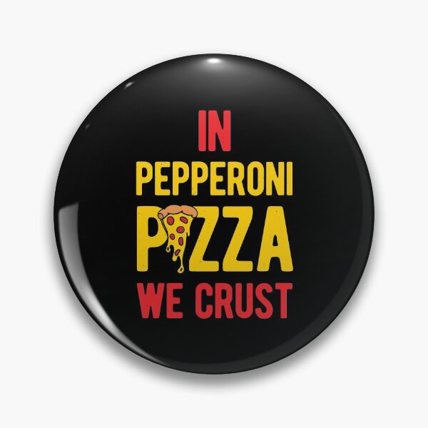 Aperçu de l'œuvre Pizza au pepperoni drôle créée et vendue par artworkbyrihen.