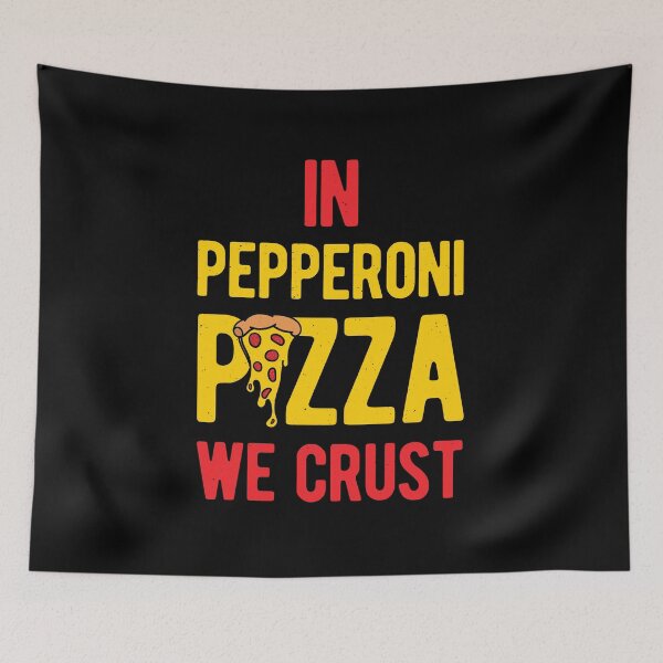 Item preview, Funny Pepperoni Pizza designed and sold by artworkbyrihen.