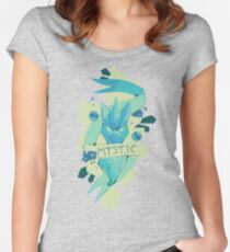 MYSTIC Women's Fitted Scoop T-Shirt
