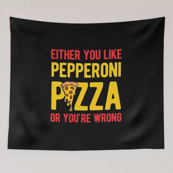 Item preview, Funny Pepperoni Pizza designed and sold by artworkbyrihen.