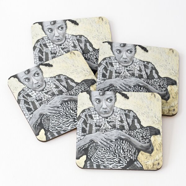 Item preview, Girl With A Chicken designed and sold by David Hinds.