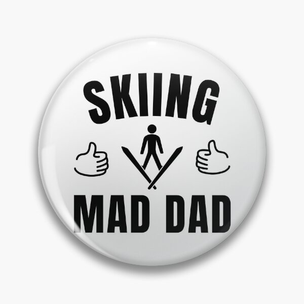 Item preview, Skiing mad dad designed and sold by TheGreenGoat.