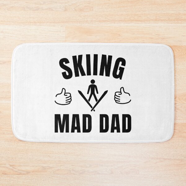 Item preview, Skiing mad dad designed and sold by TheGreenGoat.