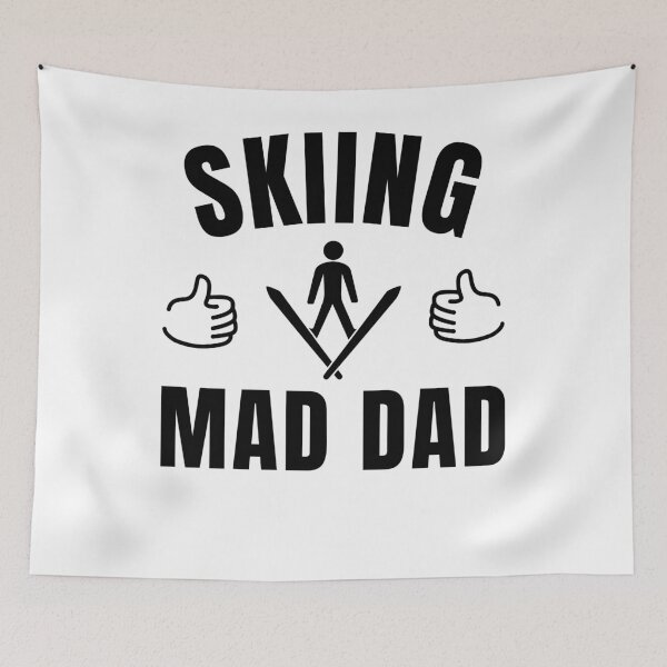 Item preview, Skiing mad dad designed and sold by TheGreenGoat.