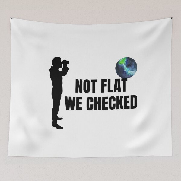 Item preview, Not Flat we checked designed and sold by CRAZY-T.