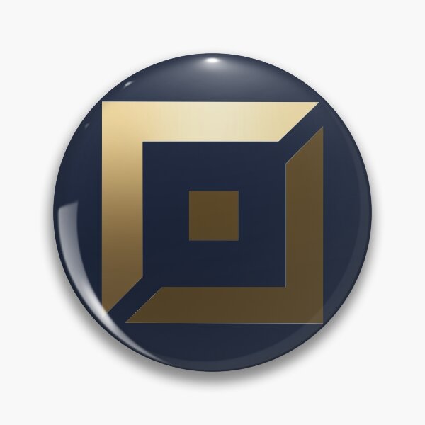 Item preview, Top Lane Role Icon (Gold - Dark Blue BG) designed and sold by FilipeFerreira.