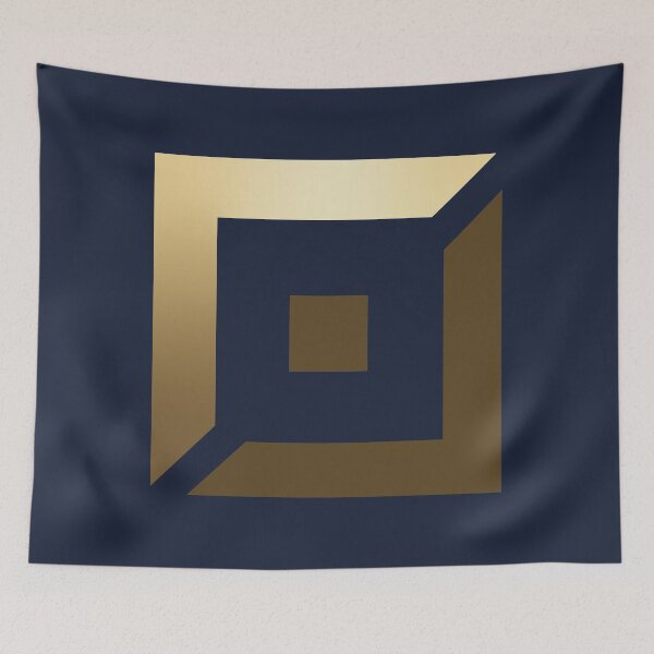 Item preview, Top Lane Role Icon (Gold - Dark Blue BG) designed and sold by FilipeFerreira.