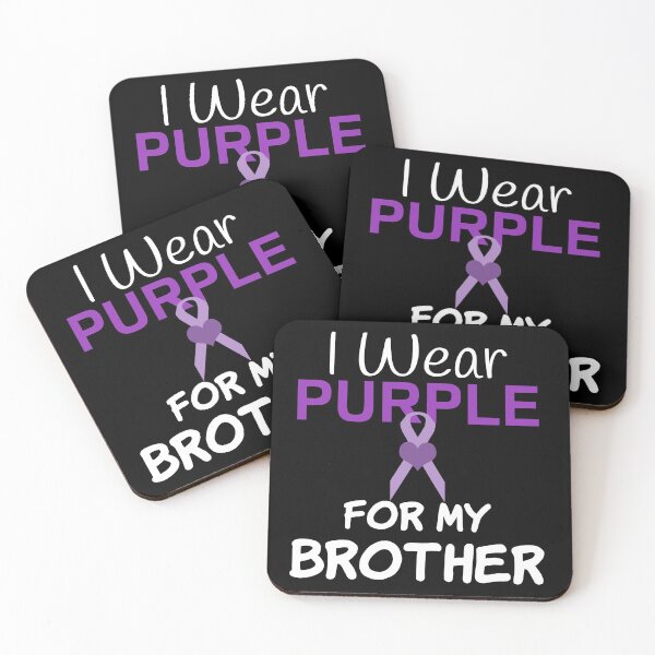 Item preview, I Wear Purple For My Brother designed and sold by CreativeBel.
