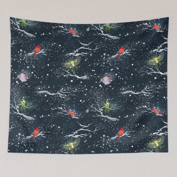 Item preview, Winter birds designed and sold by lantica.
