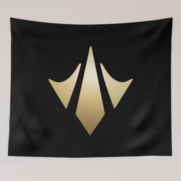 Item preview, Mid Role Icon W.Rift (Gold - Black BG) designed and sold by FilipeFerreira.