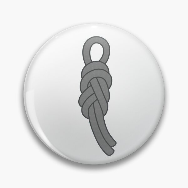 Item preview, double figure 8 knot_grey designed and sold by artisticCATs.