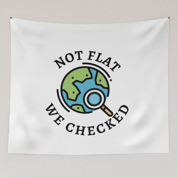 Item preview, Not Flat we checked designed and sold by CRAZY-T.