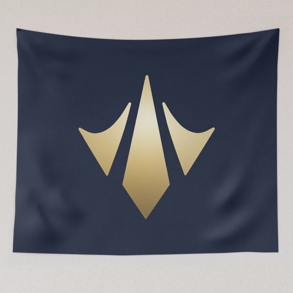 Item preview, Mid Role Icon W.Rift (Gold - Dark Blue BG) designed and sold by FilipeFerreira.
