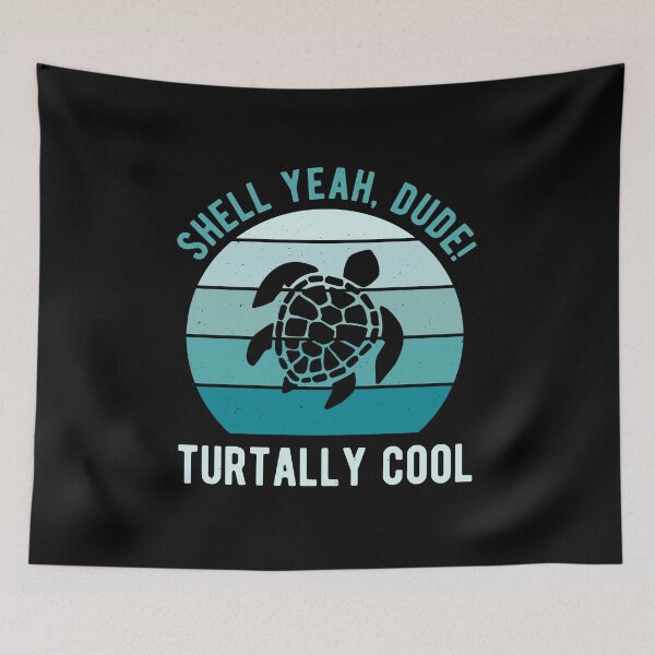 Item preview, Funny Sea Turtle designed and sold by artworkbyrihen.