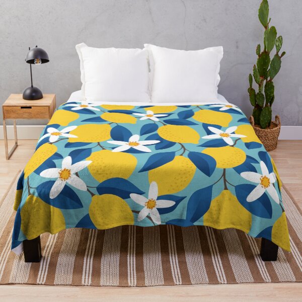 Item preview, Seamless tropical pattern with lemons designed and sold by The boys.