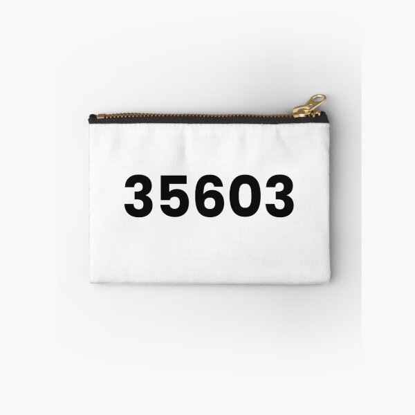 Item preview, 35603 Zip Code, Decatur Alabama, Black Text No Box designed and sold by Kyle Root.