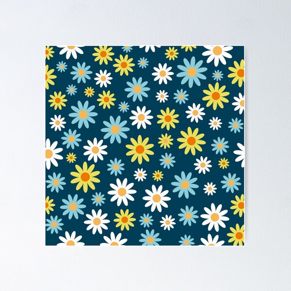 Item preview, Daisy flower pattern designed and sold by DerSenat.