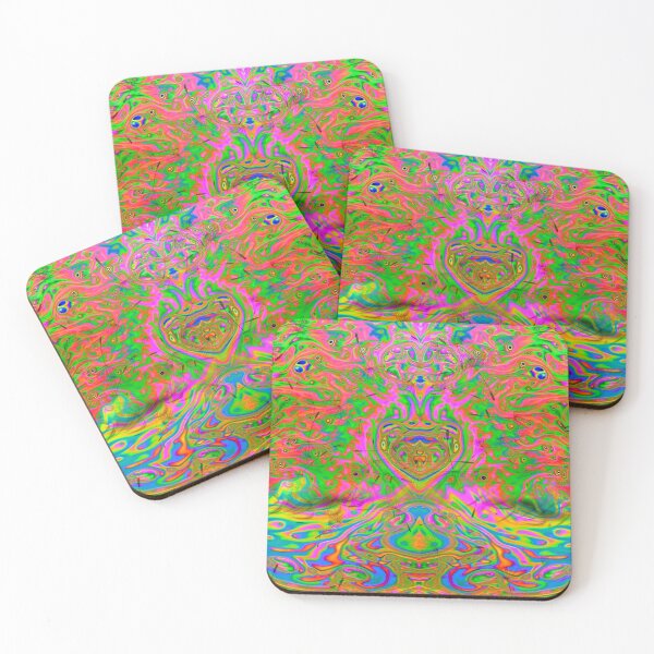 Item preview, Psychedelic Spill 16 designed and sold by Discordant Dreams Art.