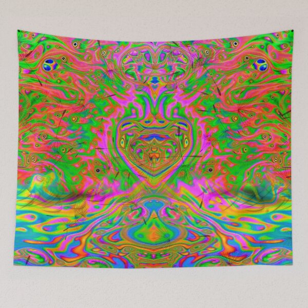 Item preview, Psychedelic Spill 16 designed and sold by Discordant Dreams Art.