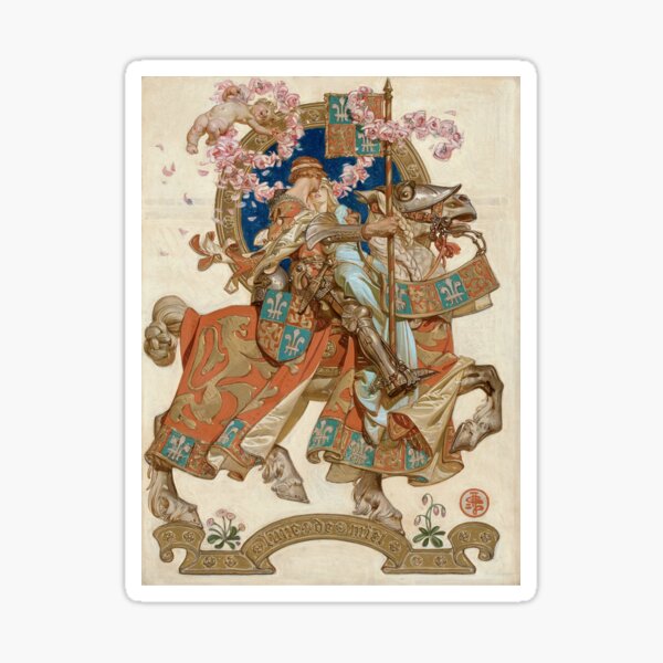 Item preview, Honeymoon by J. C. Leyendecker - Vintage Art designed and sold by RickE.