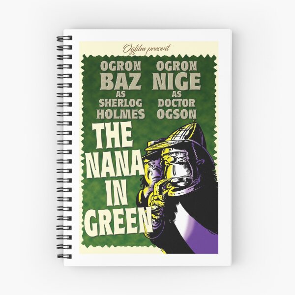 Item preview, SHERLOG HOLMES - THE NANA IN GREEN designed and sold by GruntleighOgron.