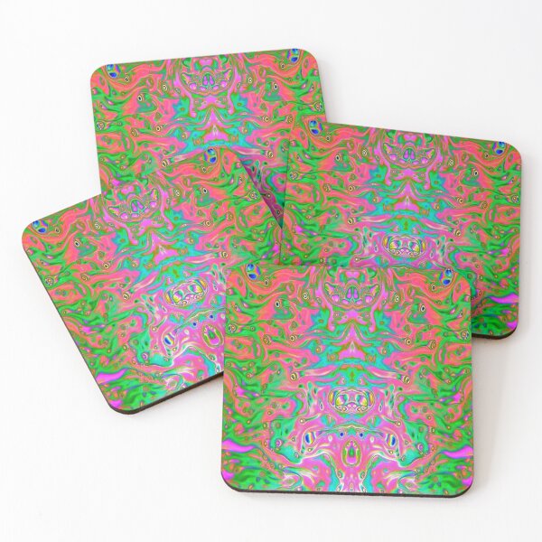 Item preview, Psychedelic Spill 17 designed and sold by Discordant Dreams Art.