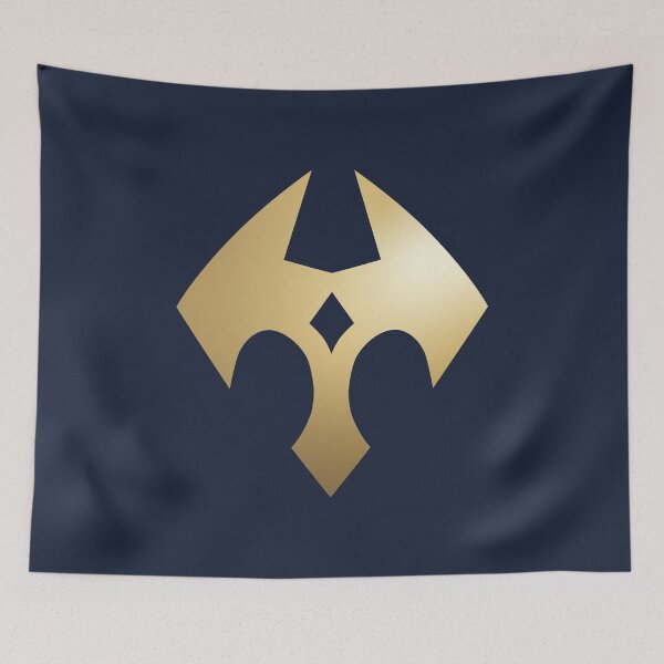 Item preview, Top Lane Role Icon W.Rift (Gold - Dark Blue BG) designed and sold by FilipeFerreira.