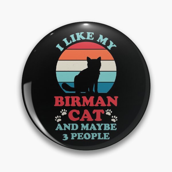 Item preview, Funny Birman Cat designed and sold by artworkbyrihen.
