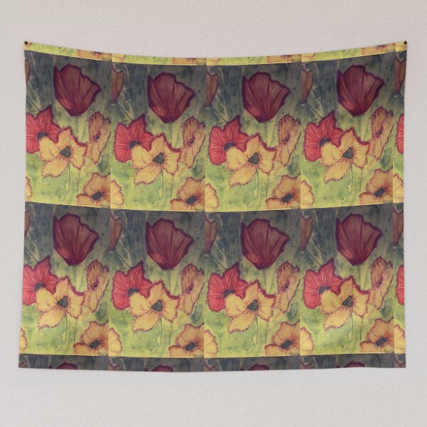 Item preview, Poppy wash designed and sold by CatherineAlvin.