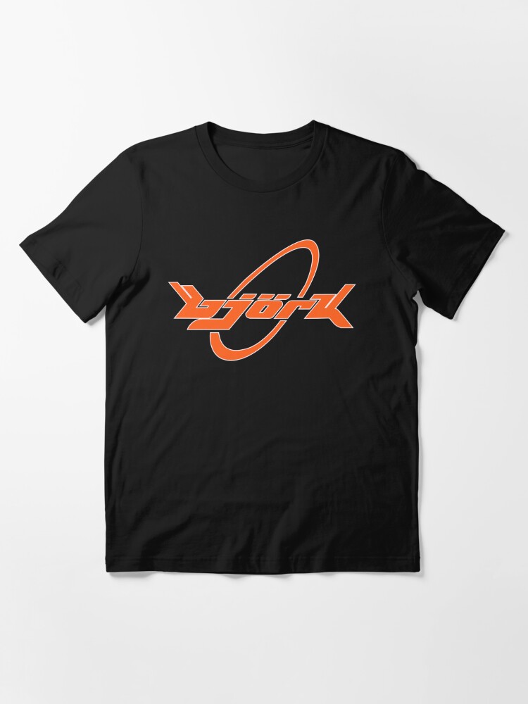 Bjork Debut Vintage Circle Logo (Orange) | Essential T-Shirt