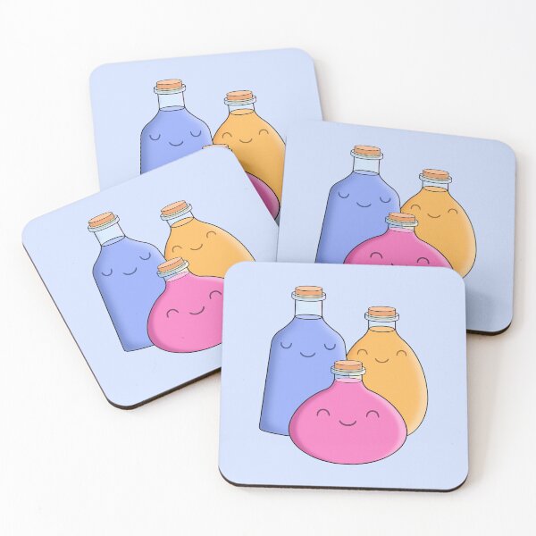 Item preview, Cute Bottles - Cute Potions Design designed and sold by BaconPancakes21.