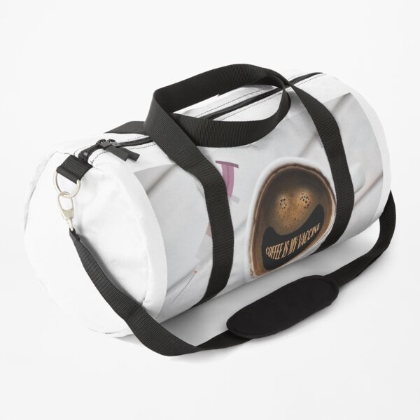 Coffee is my vaccine Duffle Bag