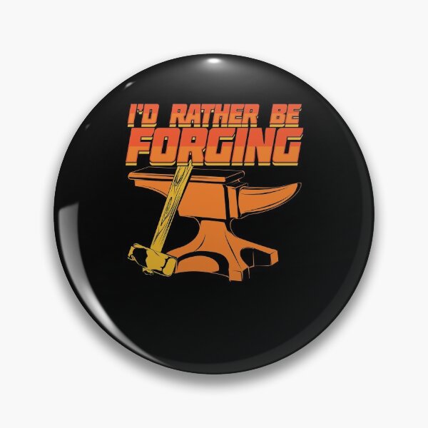 Item preview, I'd Rather Be Forging Blacksmith Gift designed and sold by Marcid95.