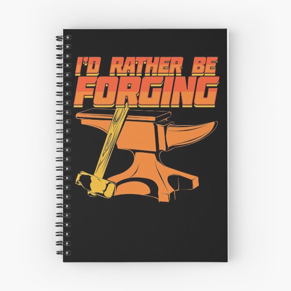 Item preview, I'd Rather Be Forging Blacksmith Gift designed and sold by Marcid95.