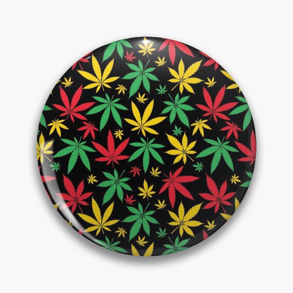 Item preview, Rasta Flag Colors Leaf Cannabis Marijuana Weed Pattern designed and sold by RastaMerch.