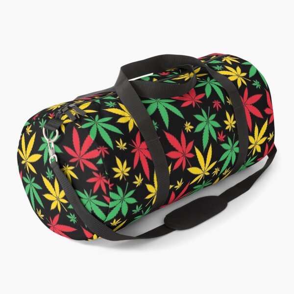 Item preview, Rasta Flag Colors Leaf Cannabis Marijuana Weed Pattern designed and sold by RastaMerch.