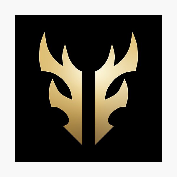Item preview, Bot Lane ADC Role Icon W.Rift (Gold - Black BG) designed and sold by FilipeFerreira.
