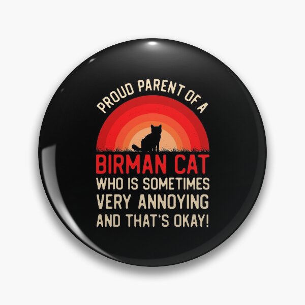 Item preview, Funny Birman Cat designed and sold by artworkbyrihen.