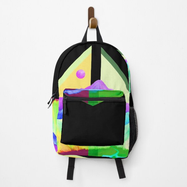 Item preview, Colourful mountains 1 (black) designed and sold by Anja Zupančič.