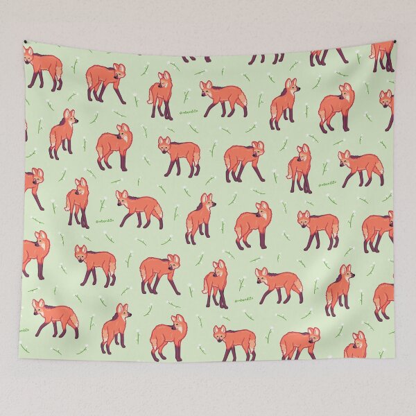 Item preview, Maned Wolves designed and sold by Macbendigo.