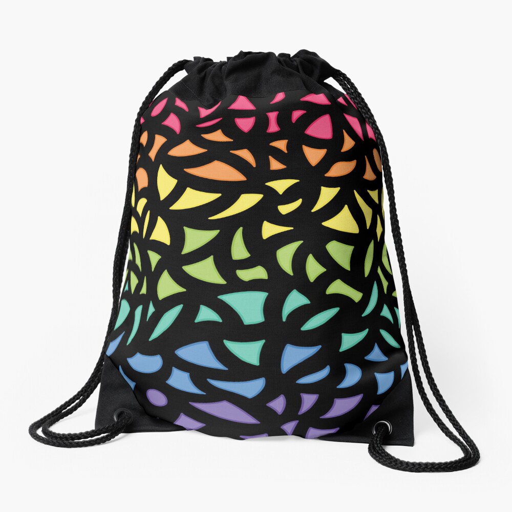 rainbow shaped backpack