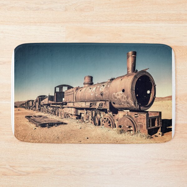 Item preview, Train cemetery in Uyuni, Bolivia designed and sold by Delphimages Art.