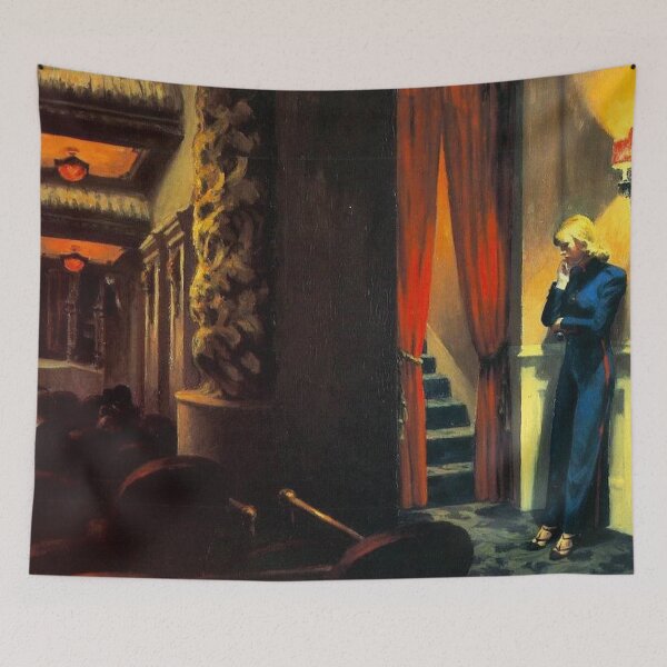 Item preview, New York Movie  - Edward Hopper designed and sold by Vintage Designs +.